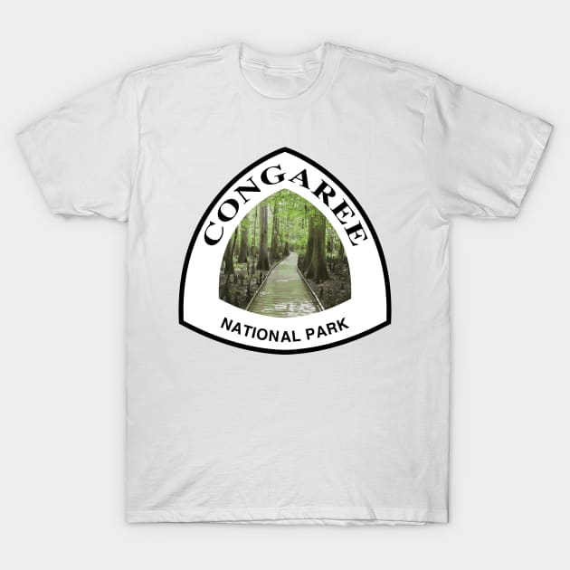 Congaree National Park shield T-Shirt by nylebuss